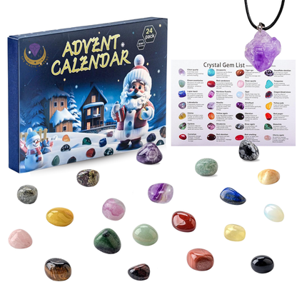 Calendario Adviento Minerales 24 Piezas Naturales