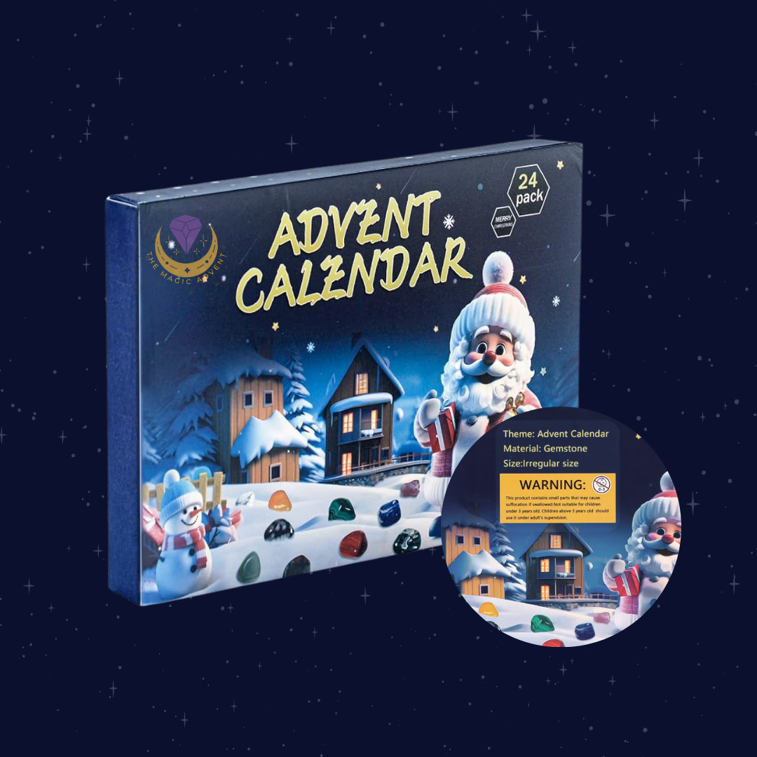 Calendario Adviento Minerales 24 Piezas Naturales