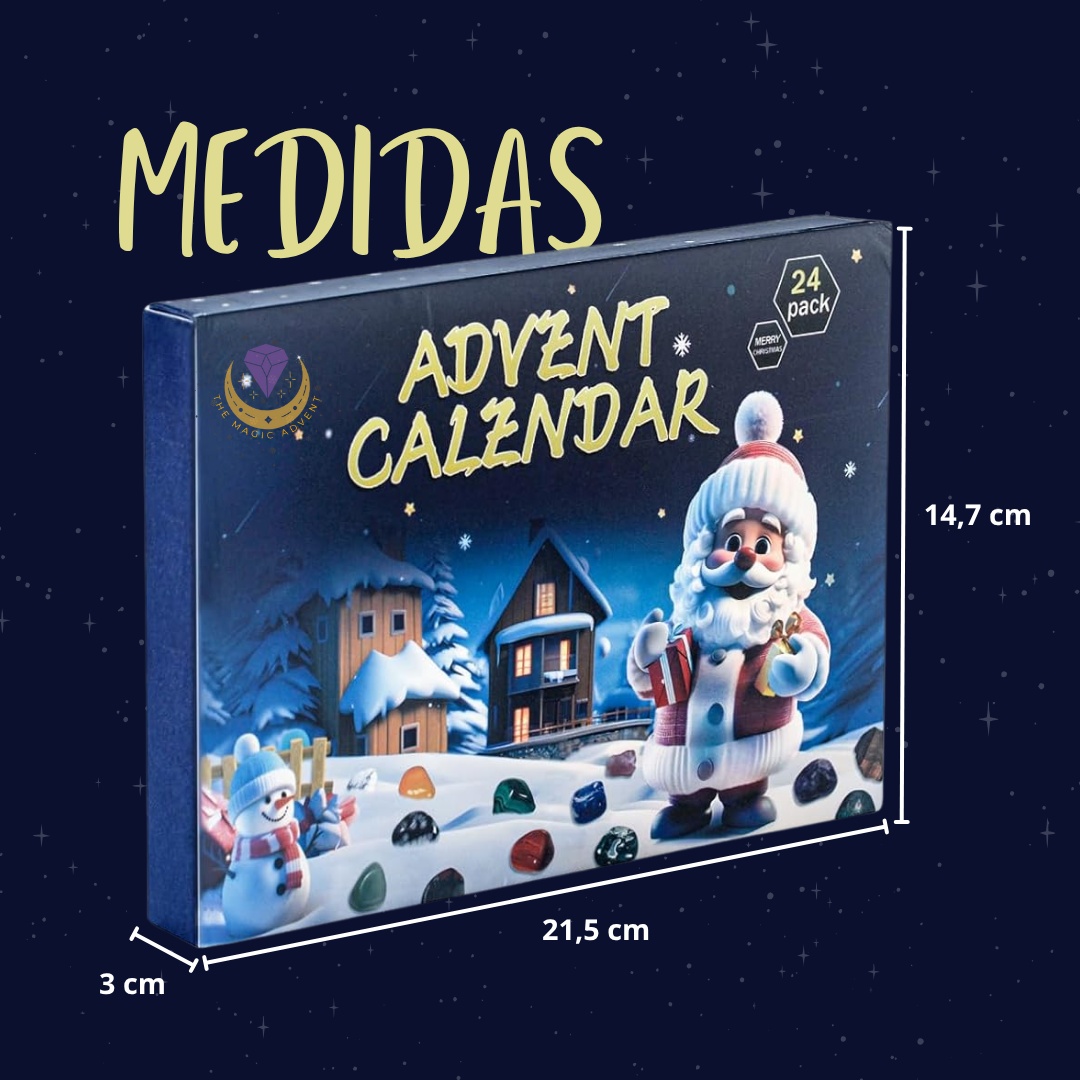 Calendario Adviento Minerales 24 Piezas Naturales